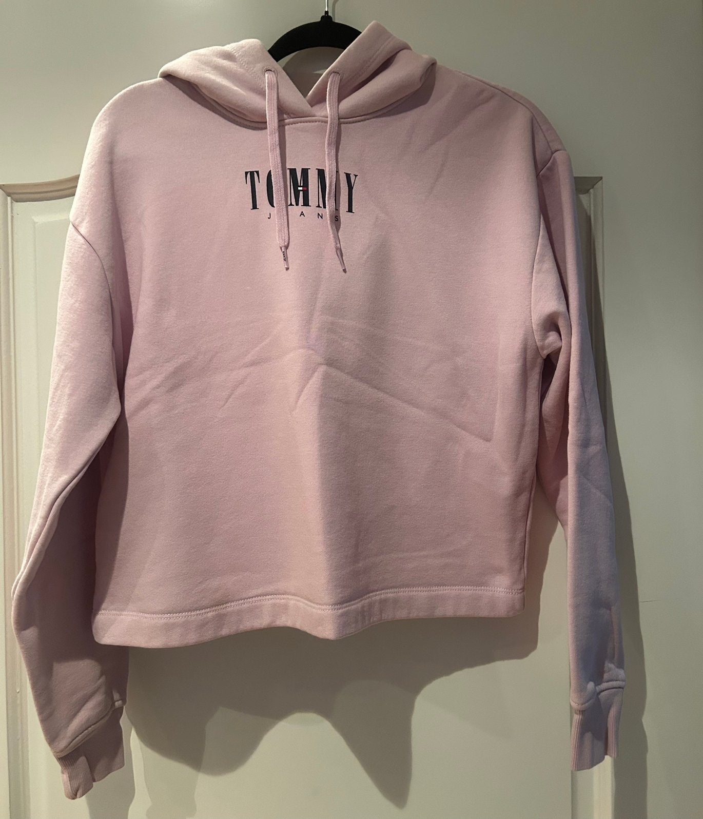 Tommy jwans hoodie, Ophalen of Verzenden, Zo goed als nieuw, Maat 34 (XS) of kleiner, Roze