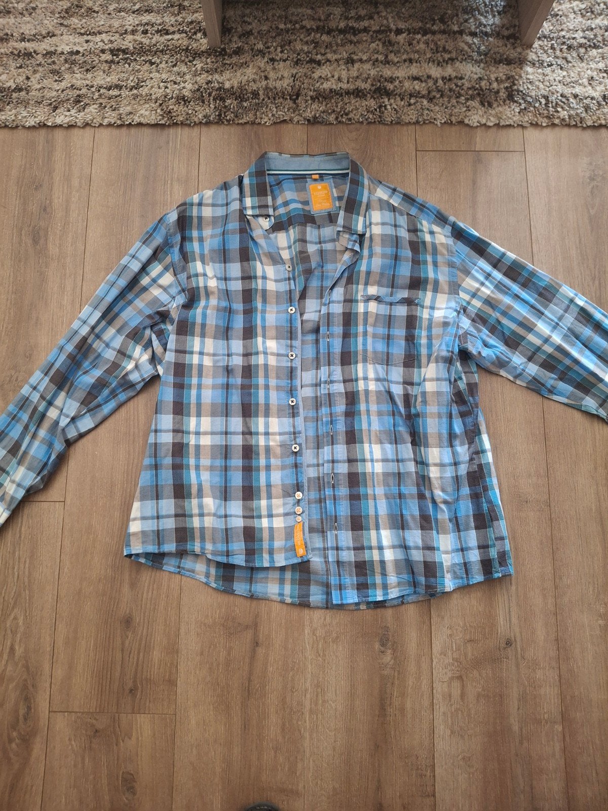 merk overhemden XL, Ophalen of Verzenden, Zo goed als nieuw, Halswijdte 43/44 (XL)