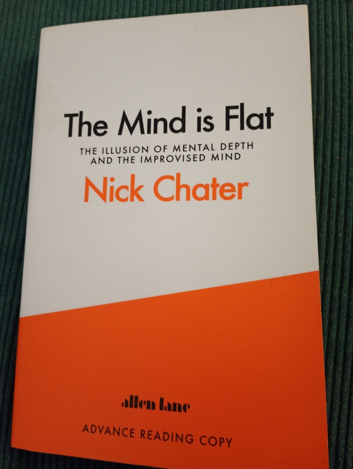 The Mind is Flat, Ophalen of Verzenden
