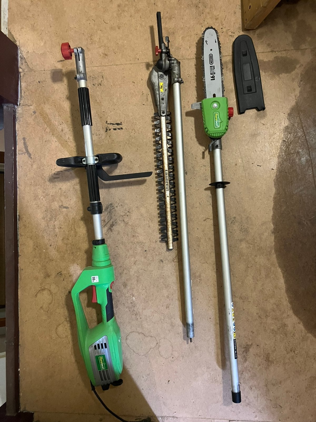 Florabest Heggen- & Boomzaag, Tuin en Terras, Heggenscharen, Ophalen, Gebruikt, Elektrisch