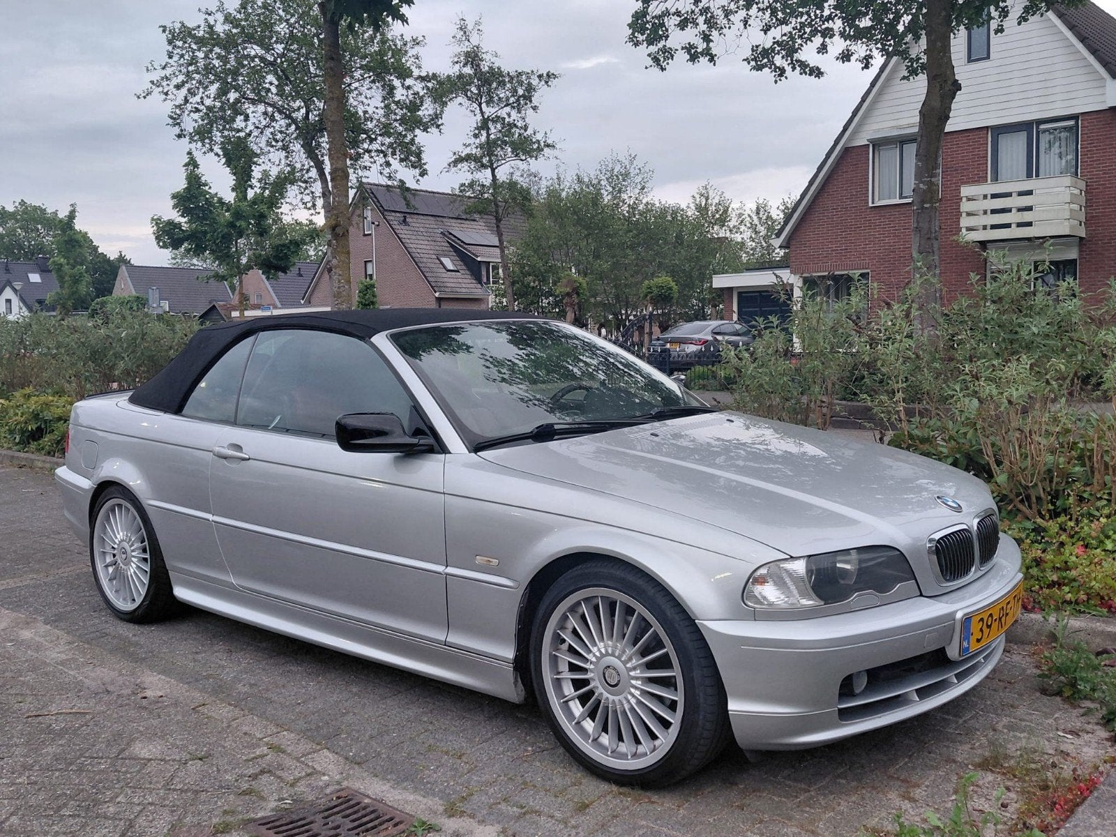 BMW 3-Serie 2.2 CI 320 Cabriolet AUT 2001 Grijs, Auto's, BMW, Achterwielaandrijving, Cabriolet, 4 stoelen, 163 pk