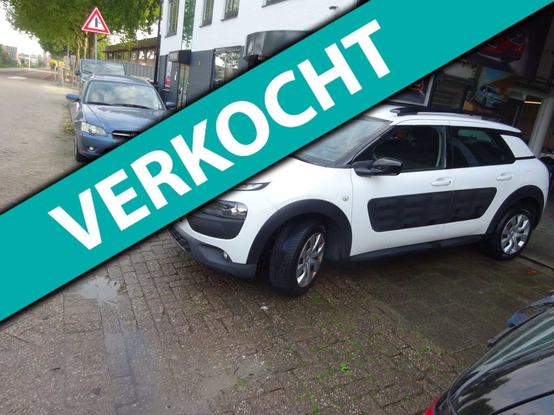 Citroen C4 Cactus MET AIRCO & APK TOT 31-03-2027!, Voorwielaandrijving, Gebruikt, 1199 cc, Wit