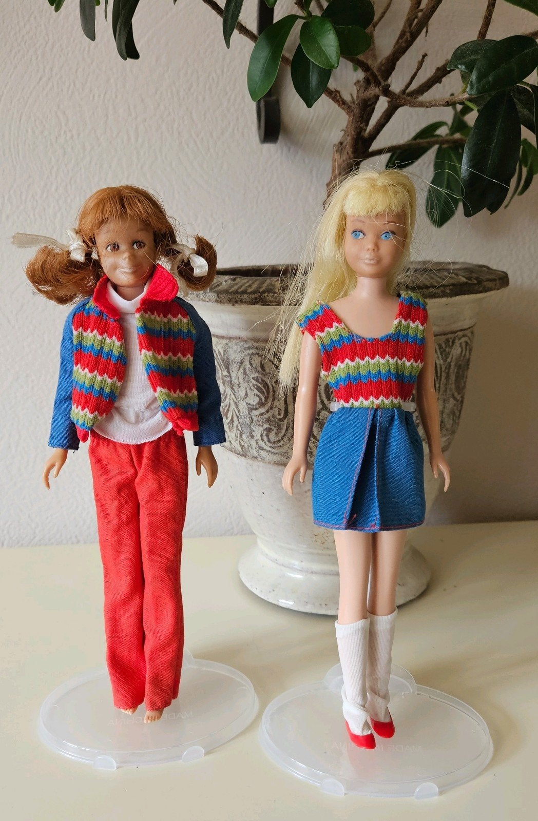 Vintage (Barbie) Skipper #9748, 1977 combinatie set, Verzamelen, Poppen, Kleertjes, Ophalen of Verzenden