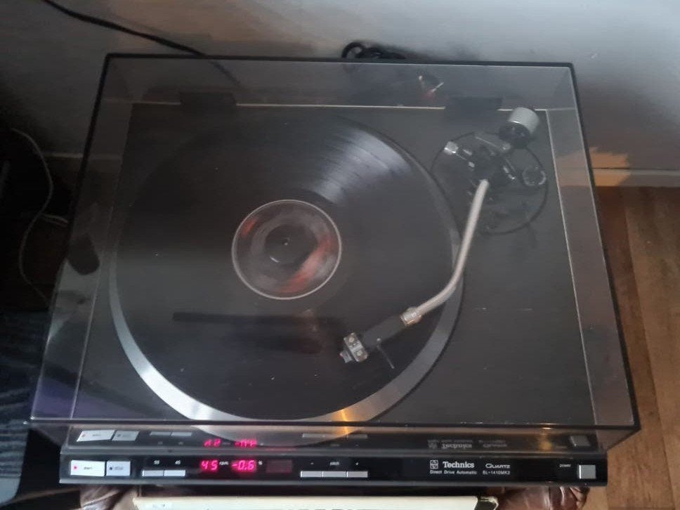 Technics SL 1410 mk2 direct drive  lees beschrijving!!, Audio, Tv en Foto, Platenspelers, Gebruikt, Pitch-regelaar, Ophalen of Verzenden