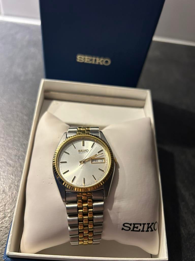 seiko sgf204, Sieraden, Tassen en Uiterlijk, Horloges | Heren, Ophalen of Verzenden, Zo goed als nieuw, Staal, Seiko
