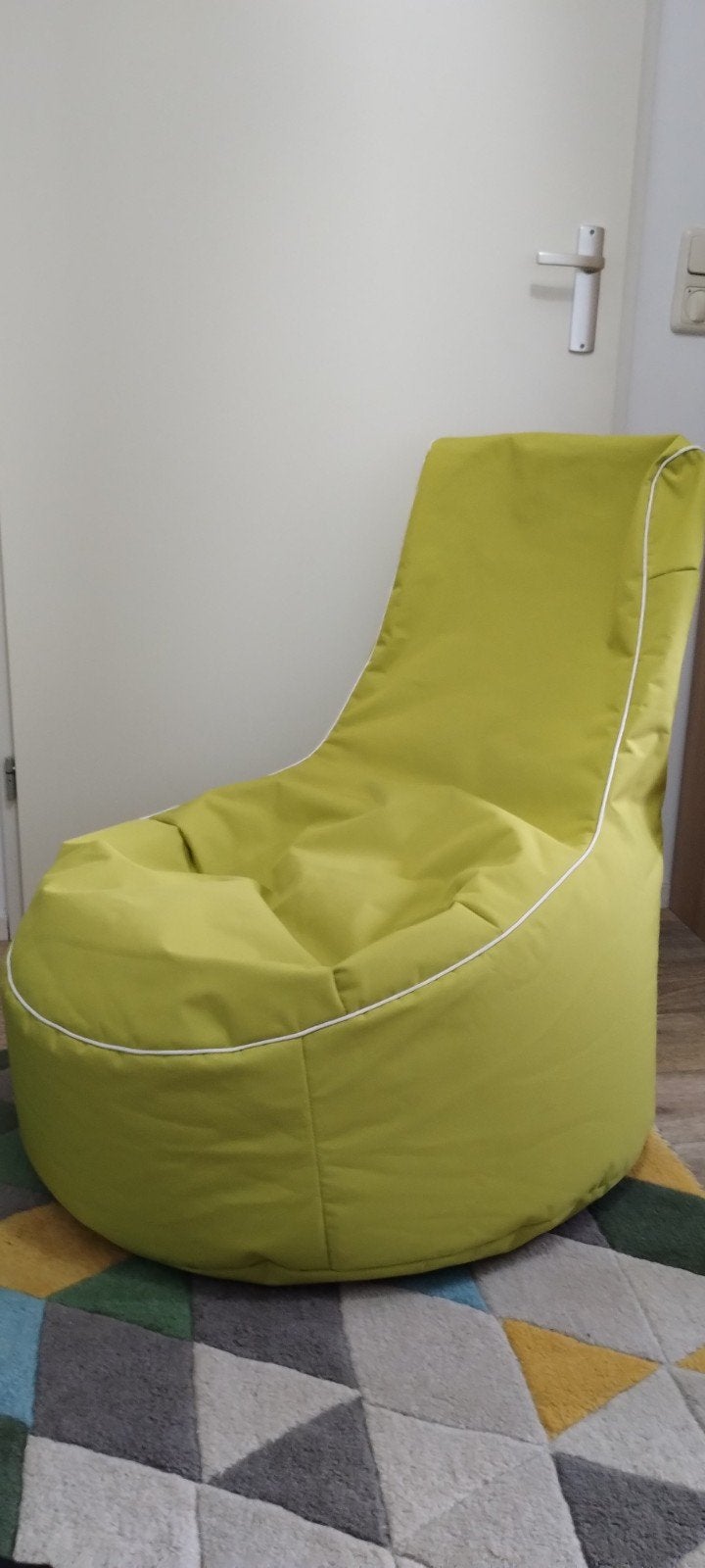 Zitzak 'Swing' van Sitting Point, lime groen, Huis en Inrichting, Zitzakken, Ophalen, Zo goed als nieuw, Groen, Zitzakstoel