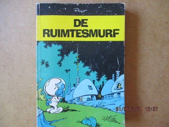 adv3978 de smurfen album, Eén stripboek, Ophalen, Gelezen