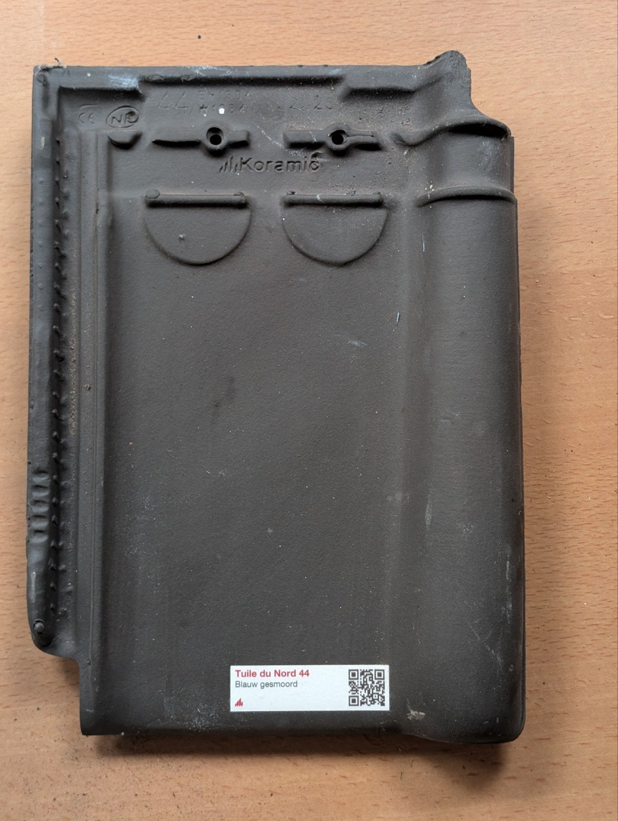 1 dakpan Tuile du Nord 44 blauw gesmoord (nieuw), Ophalen, Nieuw