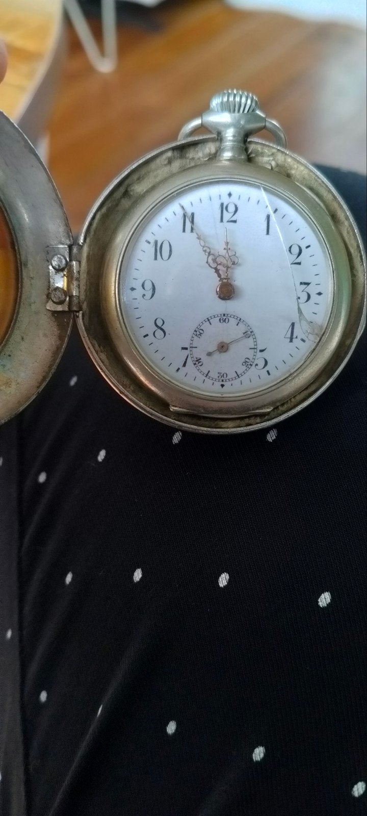 zilveren zakhorloge, Ophalen of Verzenden, Zilver, Overige merken, 1900 tot 1930