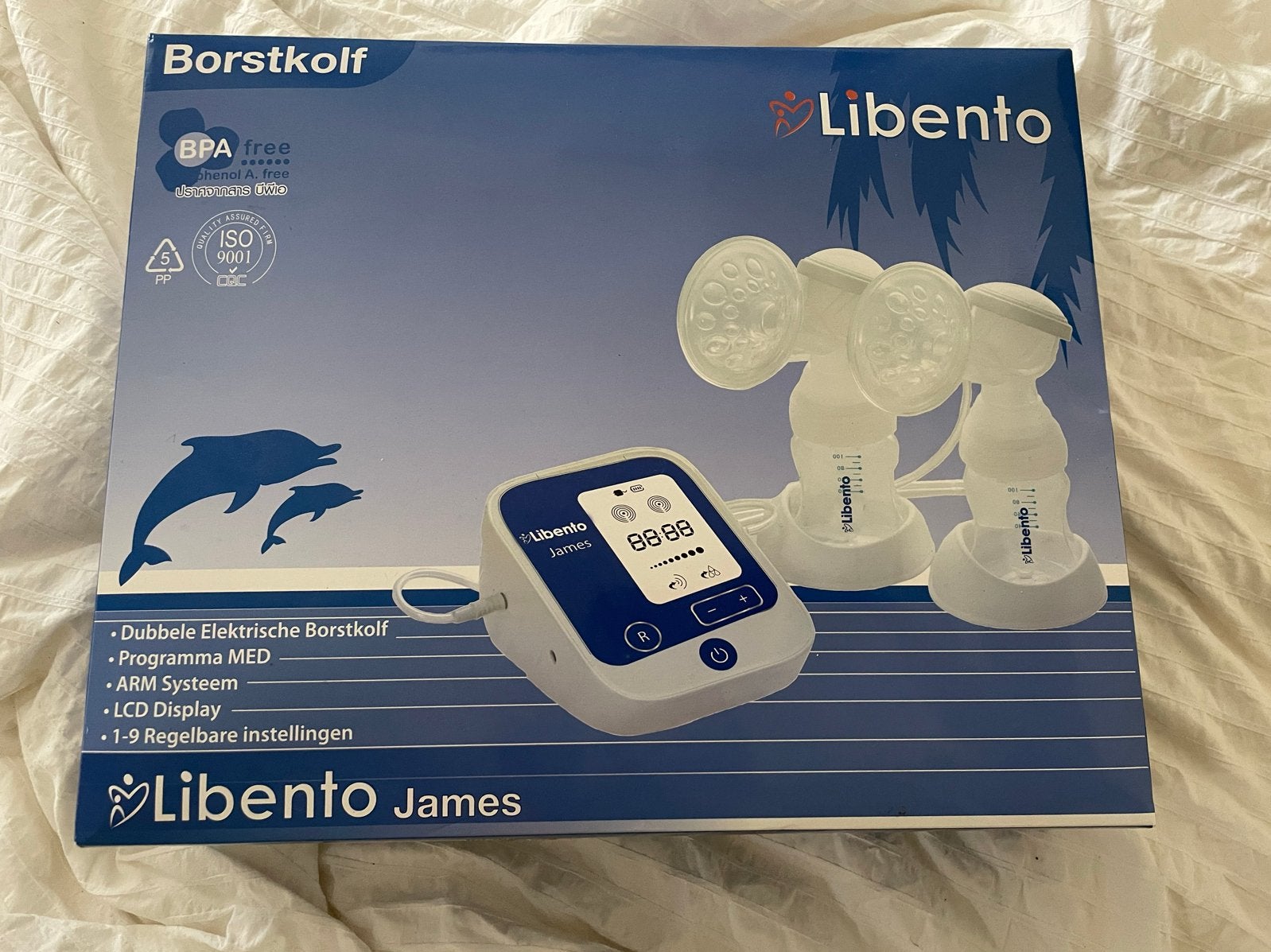 Kolf Libento James Dubbele Elektrische Borstkolf - Gebruikt, Ophalen, Gebruikt
