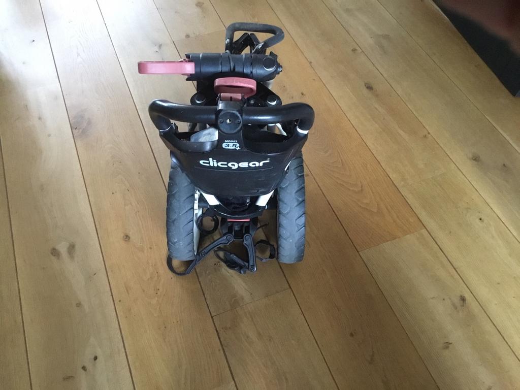 Clicgear golftrolley 3.5, Ophalen, Gebruikt, Golfkar