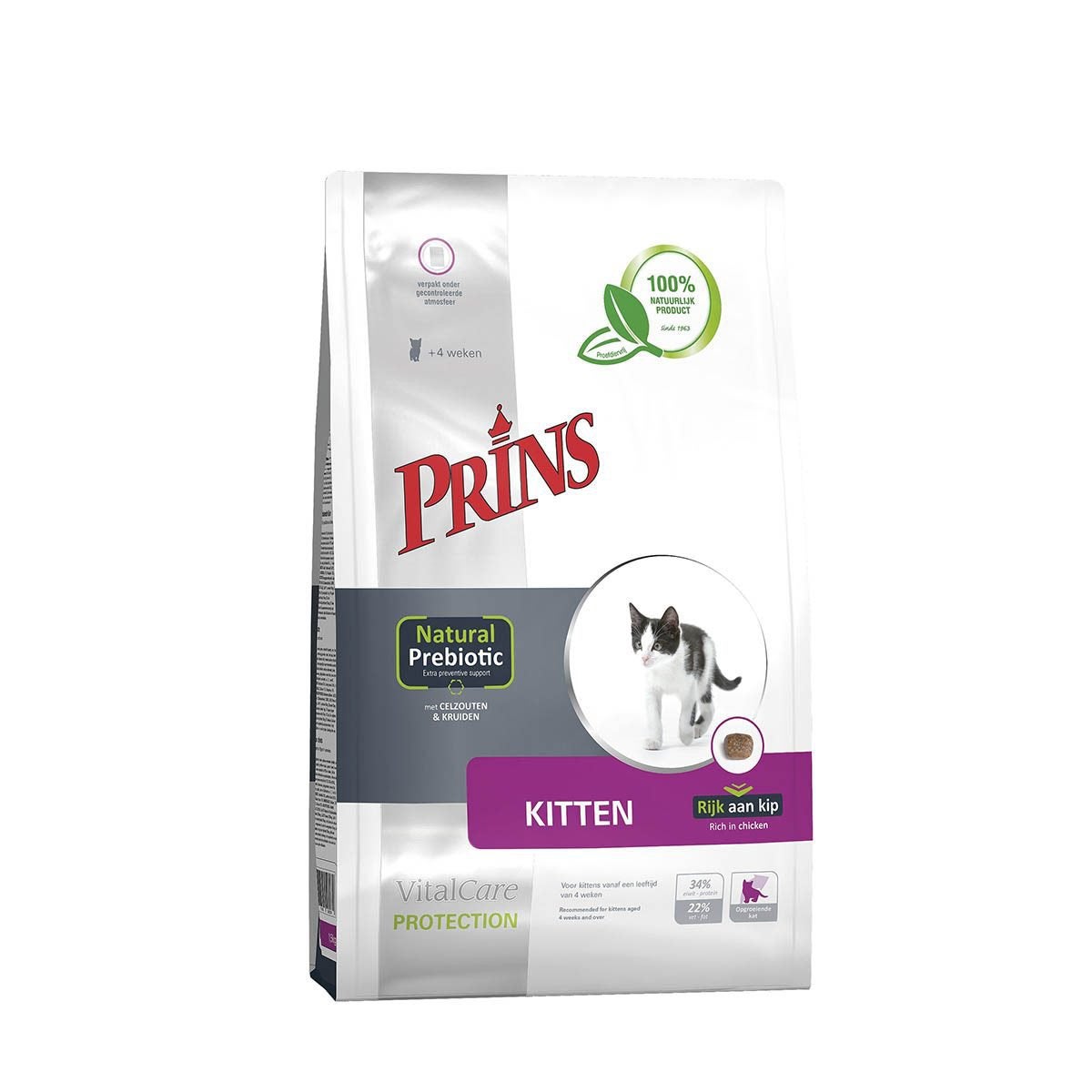 Prins Vitalcare Protection Kitten Kattenvoer 1,5 kg, Dieren en Toebehoren, Ophalen of Verzenden, Kat