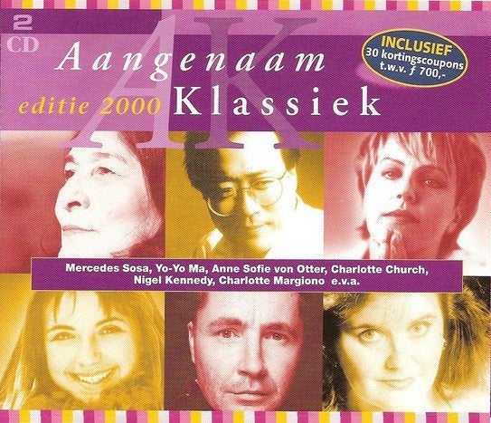 SALE--CD VARIOUS-Aangenaam Klassiek 2000 Cd1+2 >NIEUW, Verzenden, Classicisme, Nieuw in verpakking, Kamermuziek