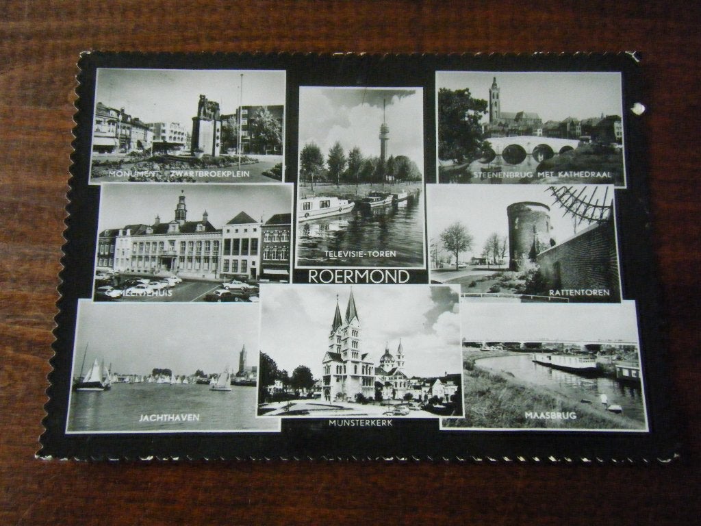 F30 - Roermond - oa Rattentoren - Mooi/Oud, Verzamelen, Ansichtkaarten | Nederland, Ophalen of Verzenden, 1960 tot 1980, Limburg