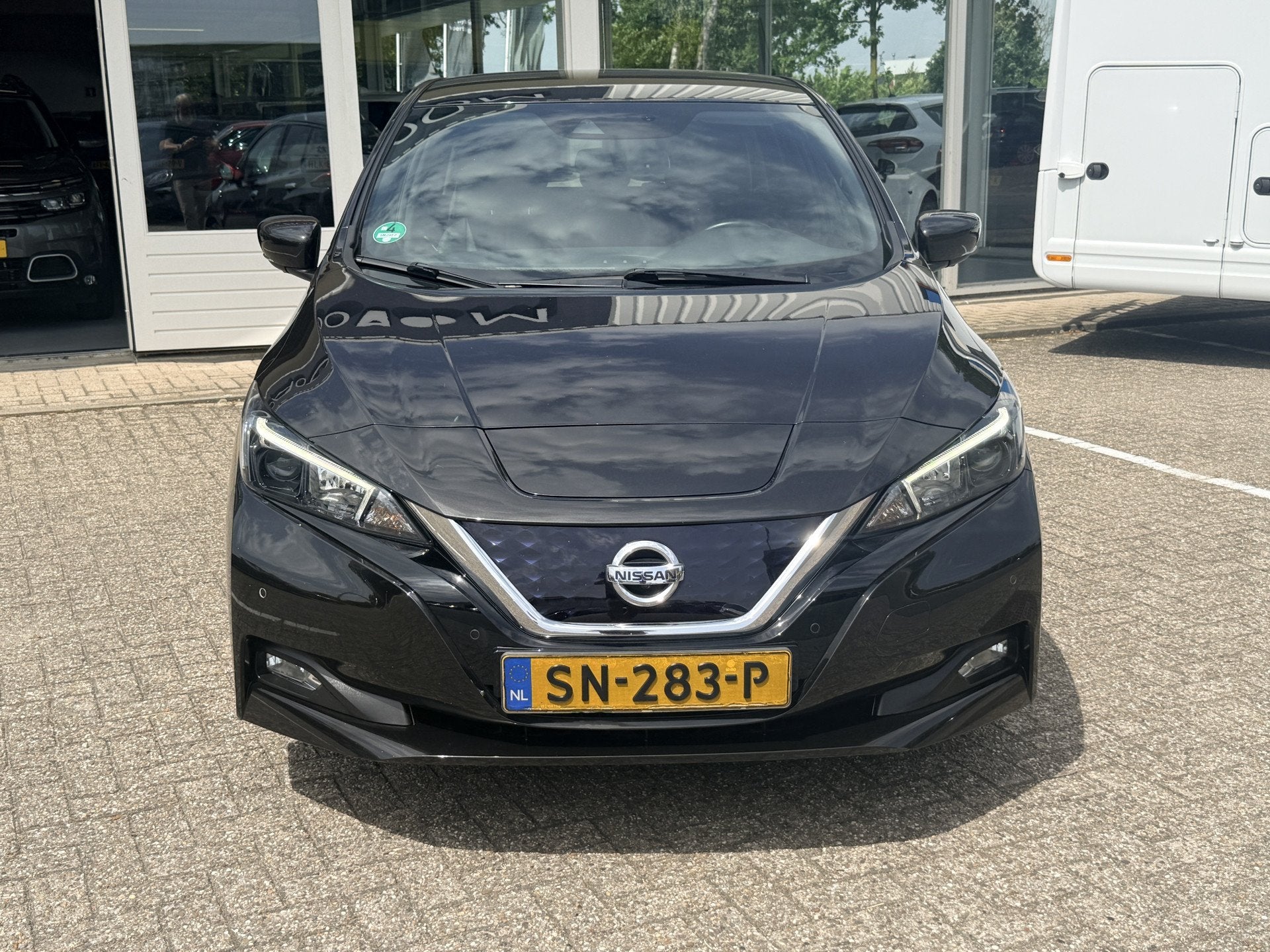 Nissan Leaf 2.ZERO EDITION 40 kWh | LED | Leder | Adapt. Cru, Gebruikt, Zwart, Zwart, 378 km