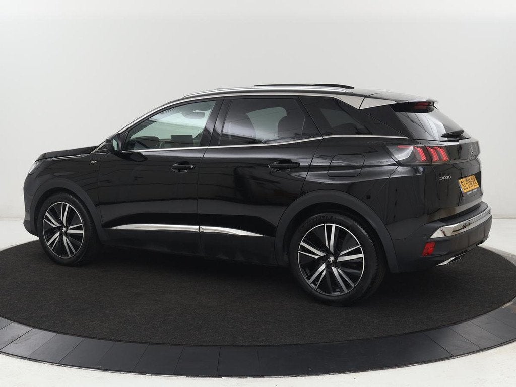 Peugeot 3008 1.6 HYbrid 225 GT | SOH 91,2% | Panoramadak | L, Auto's, Peugeot, Euro 6, Zwart, Hybride Elektrisch/Benzine, 13 kWh