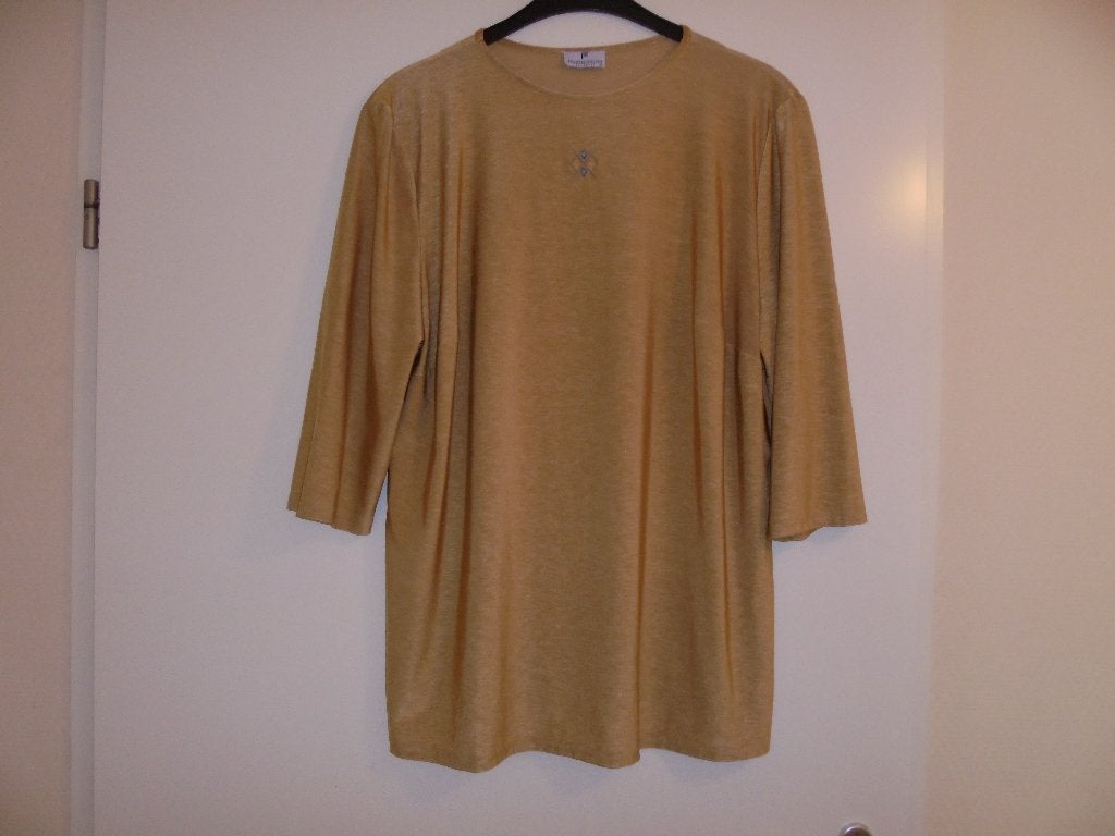 frankwalder trui bruin/beige maat 46, Bruin, Maat 46/48 (XL) of groter, Ophalen of Verzenden, Zo goed als nieuw