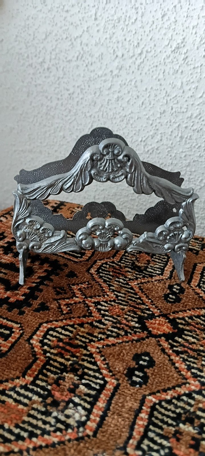Decoratieve brievenstaander, metaal, vintage stijl, Ophalen of Verzenden