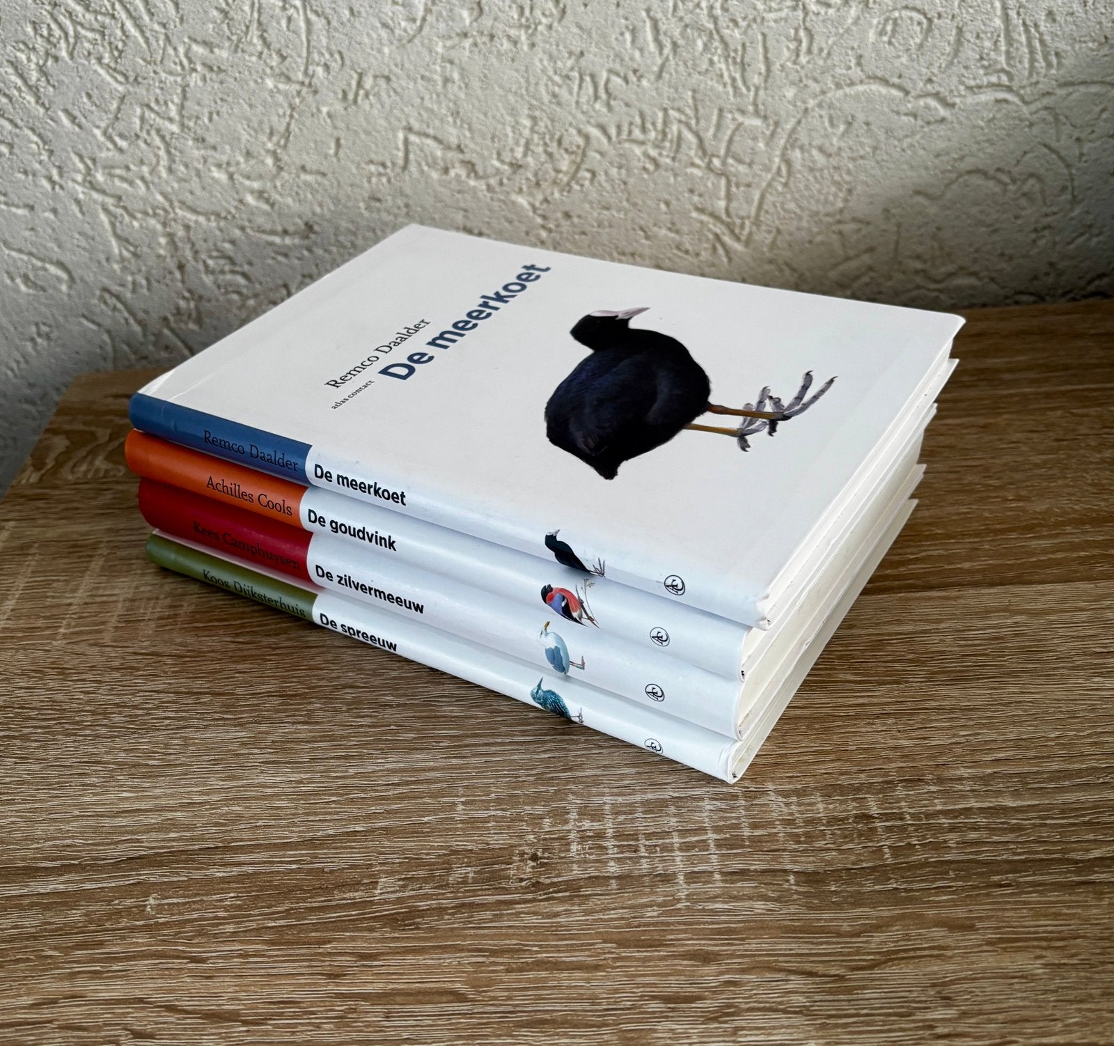 Vogelboeken Atlas - serie van 4 boeken, Ophalen of Verzenden, Zo goed als nieuw, Vogels