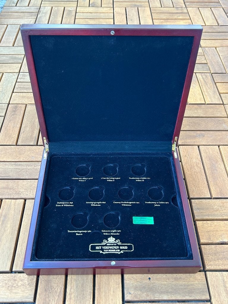 Het verdwenen goud van Nederland verzamel doos, Ophalen of Verzenden, Koningin Beatrix, Goud