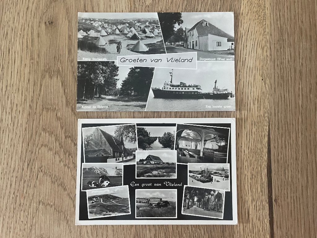 C997 Ansichtkaarten Waddeneilanden : Vlieland, Ophalen of Verzenden, 1980 tot heden, Gelopen, Waddeneilanden