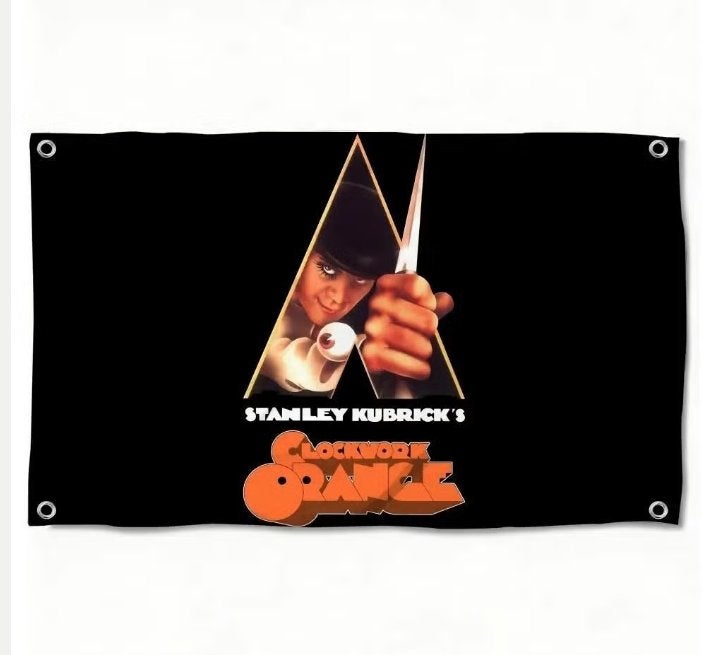 Grote vlaggen A Clockwork Orange (150x90cm), Ophalen of Verzenden, Nieuw