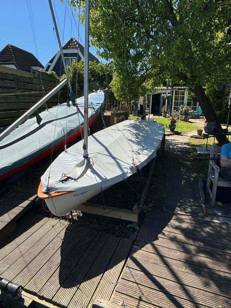Zeldzame snelle SKUA zeilboot te koop  1 persoons boot ., Watersport en Boten, Ophalen of Verzenden, Zo goed als nieuw, Minder dan 15 m²