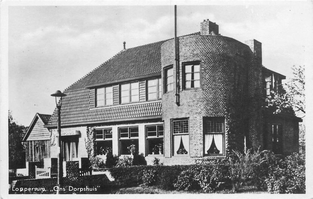 378-336-047 Loppersum Ons Dorpshuis, Verzenden, Voor 1920, Groningen