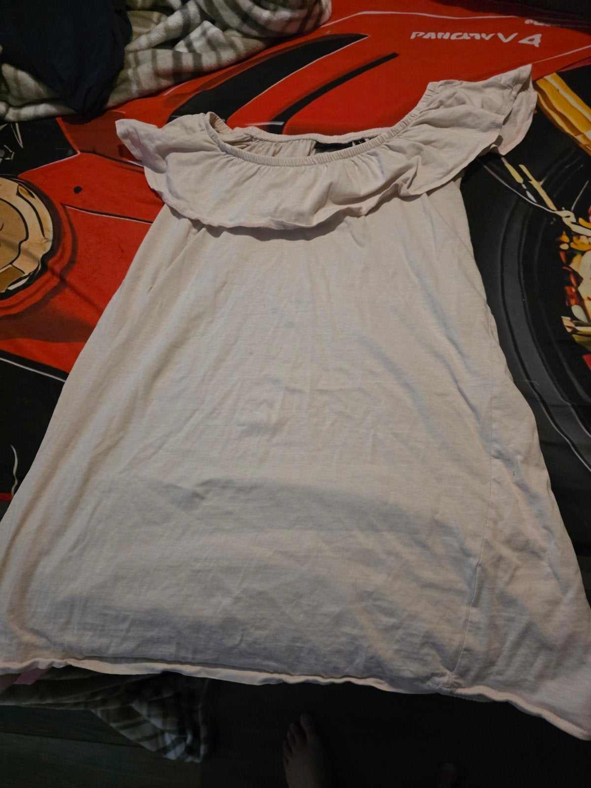 Leuke jurk van Cranenbroek, Cranenbroek, Beige, Maat 42/44 (L), Ophalen of Verzenden