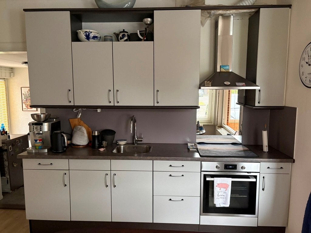 keuken, Ophalen, Gebruikt, Enkelwandige keuken, Hout