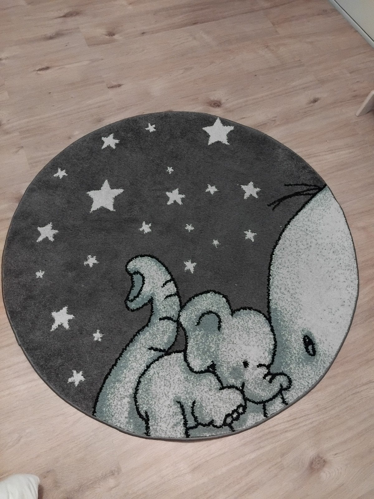 Vloerkleed babykamer olifant, Ophalen, Zo goed als nieuw