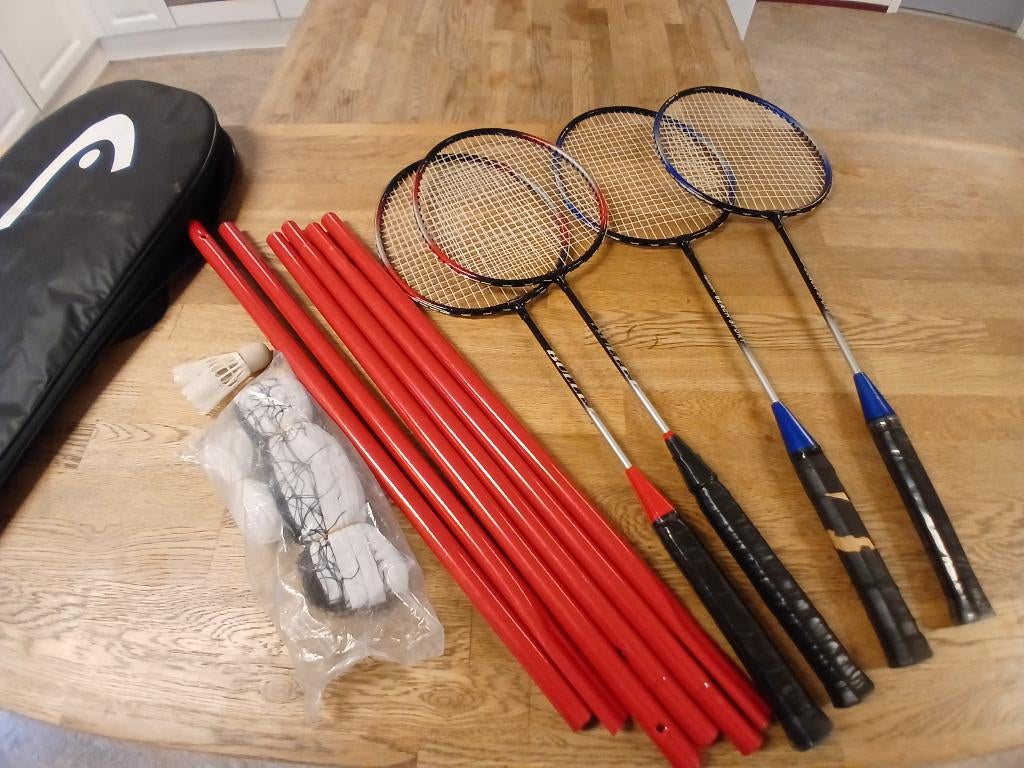 Badmintonset, Sport en Fitness, Ophalen, Zo goed als nieuw, Racket(s)