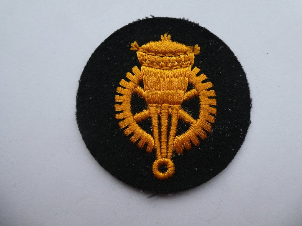 Kriegsmarine Laufbahnabzeichen Sperrwaffen Mechaniker, Ophalen of Verzenden, Marine, Duitsland, Embleem of Badge