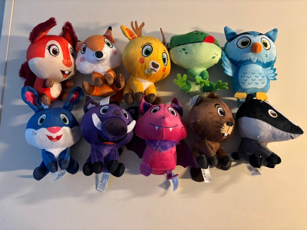 Complete set van lidl bosmini knuffels spaaractie van 2025., Verzamelen, Lidl, Ophalen of Verzenden