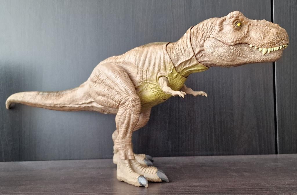Jurassic World Epic Roarin Dino Tyrannosaurus Rex, Ophalen of Verzenden, Gebruikt