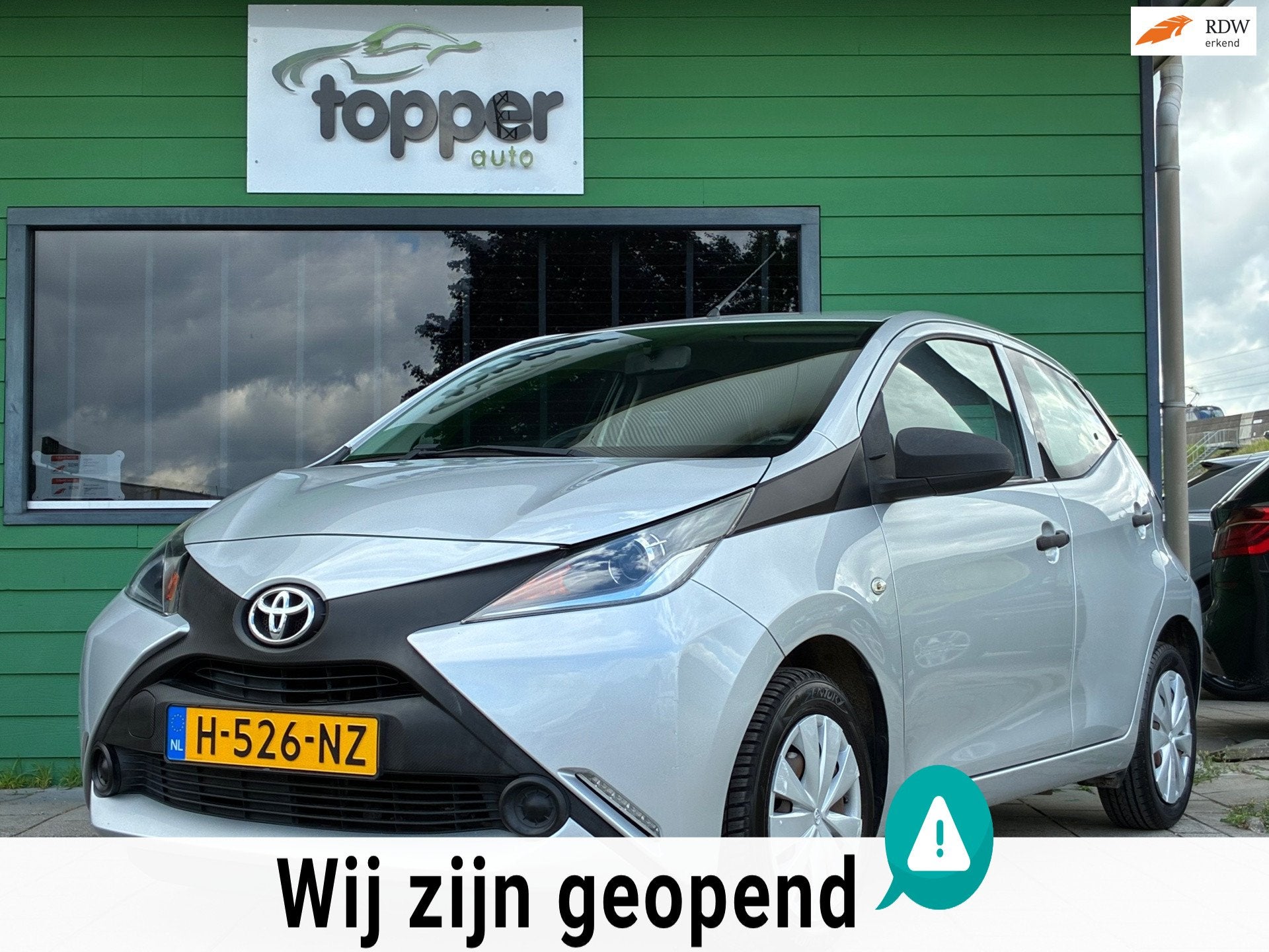 Toyota Aygo 1.0 VVT-i x|2e Eigenaar|Airco|LED|5-Deurs, Auto's, Toyota, Voorwielaandrijving, Euro 5, Gebruikt, Start-stop-systeem