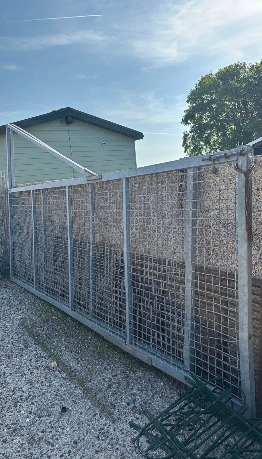 Toegangspoort 8,4 meter, Tuin en Terras, Ophalen