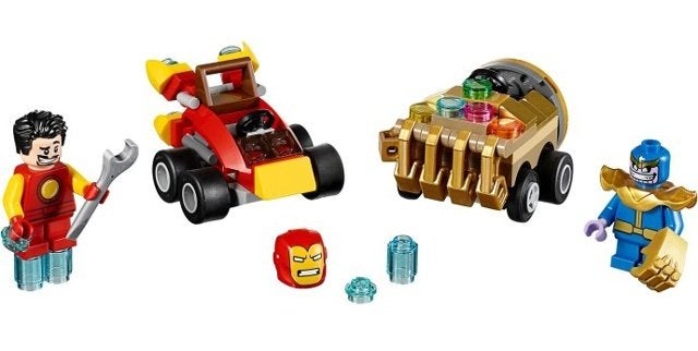 Lego Marvel 76072 Mighty Micros: Iron Man vs. Thanos, Compleet, Gebruikt, Marvel, Lego