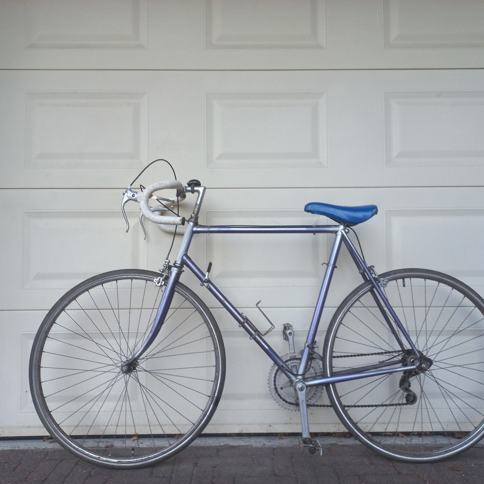 mooie rijklare retro vintage wielrenner 28 inch., Gebruikt, Staal, Velgrem, 57 tot 61 cm