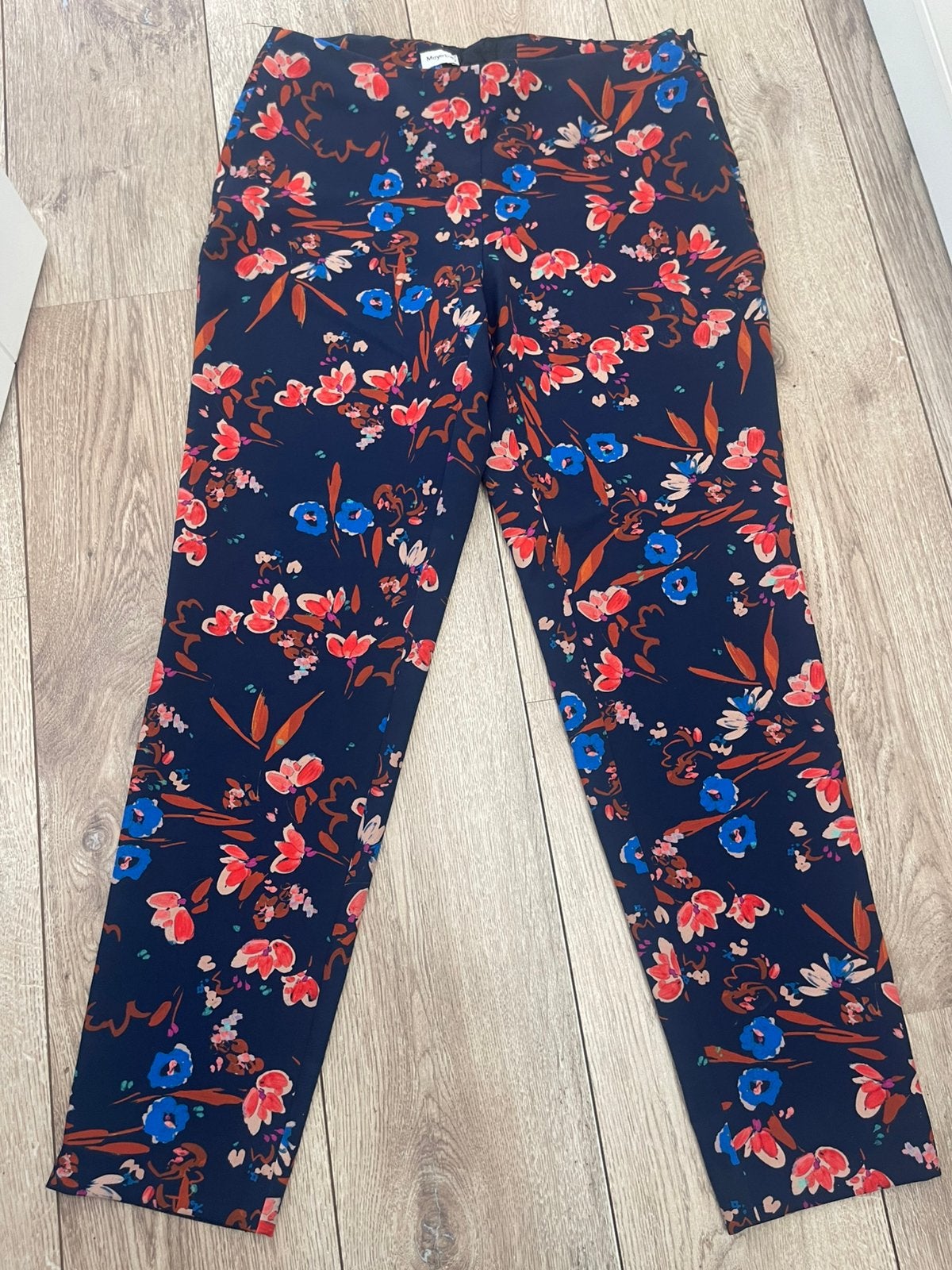 Mayerline prachtige stretch broek maat 40, Maat 38/40 (M), Blauw, Ophalen of Verzenden, Zo goed als nieuw