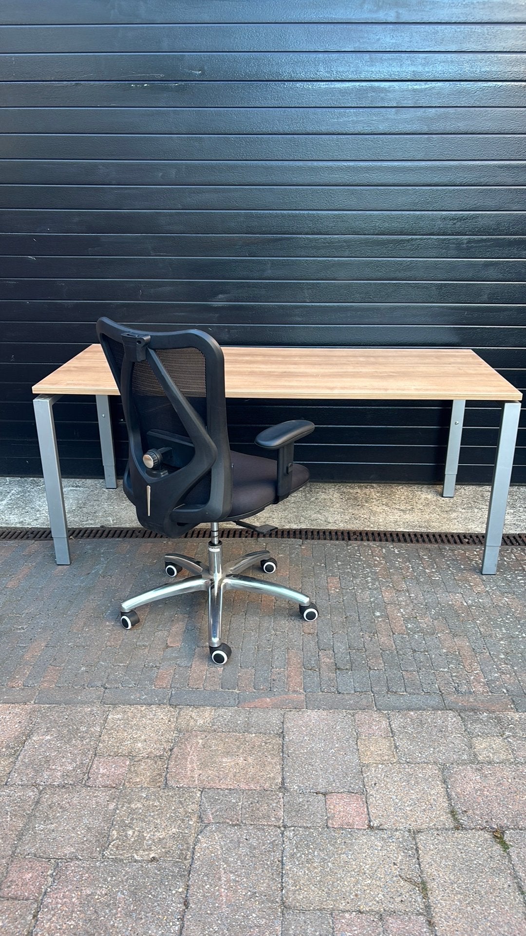 Bure Stoel met tafel in hoogte verstelbaar, Ophalen, Overige typen, Gebruikt, 180 cm