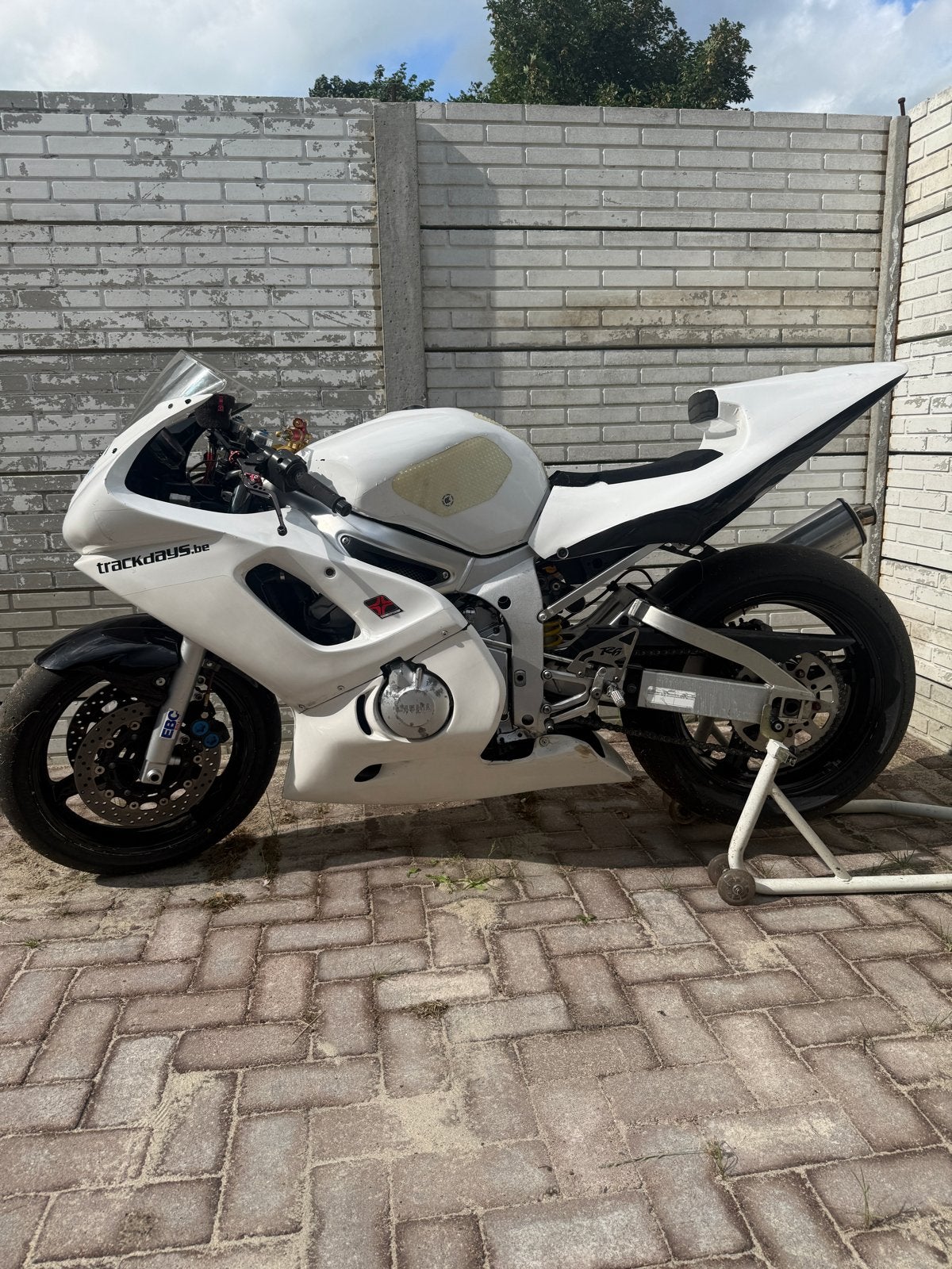 Yamaha R6 Circuitmotor met veel extra's voor onderdelen, Ophalen of Verzenden