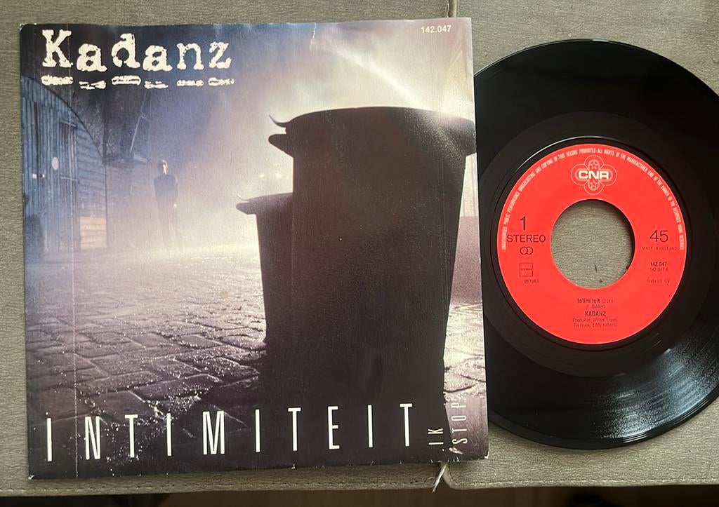 Kadanz - Intimiteit 7” NL 1983, Cd's en Dvd's, Vinyl Singles, Ophalen of Verzenden, Gebruikt, Nederlandstalig
