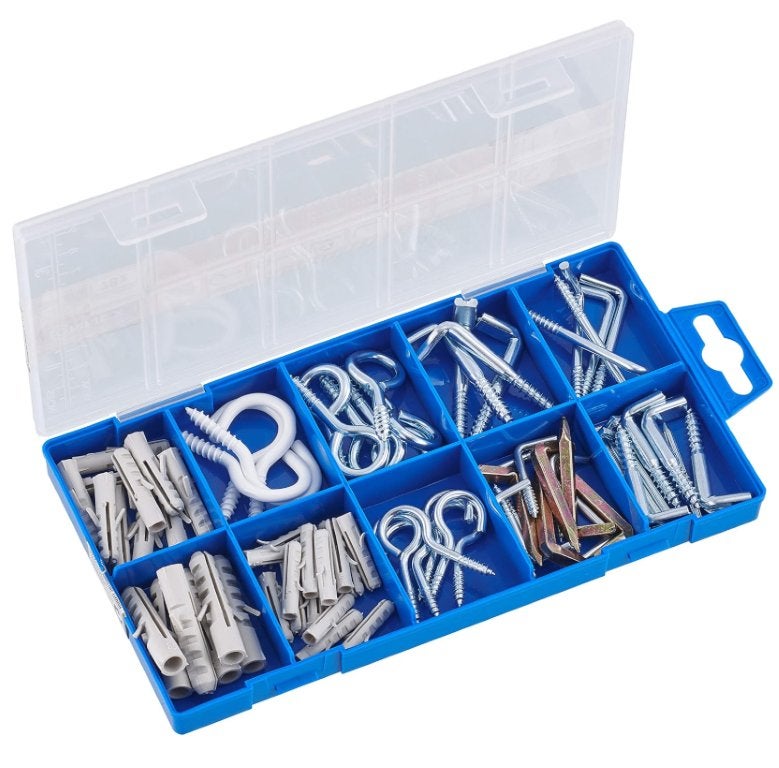 Connex assortimentsdoos schroefhaken + pluggen, Ophalen, Nieuw