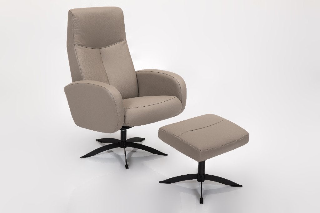 DEENSE RELAXSTOEL NU €449,00, Leer, Verzenden, Minder dan 75 cm, Nieuw