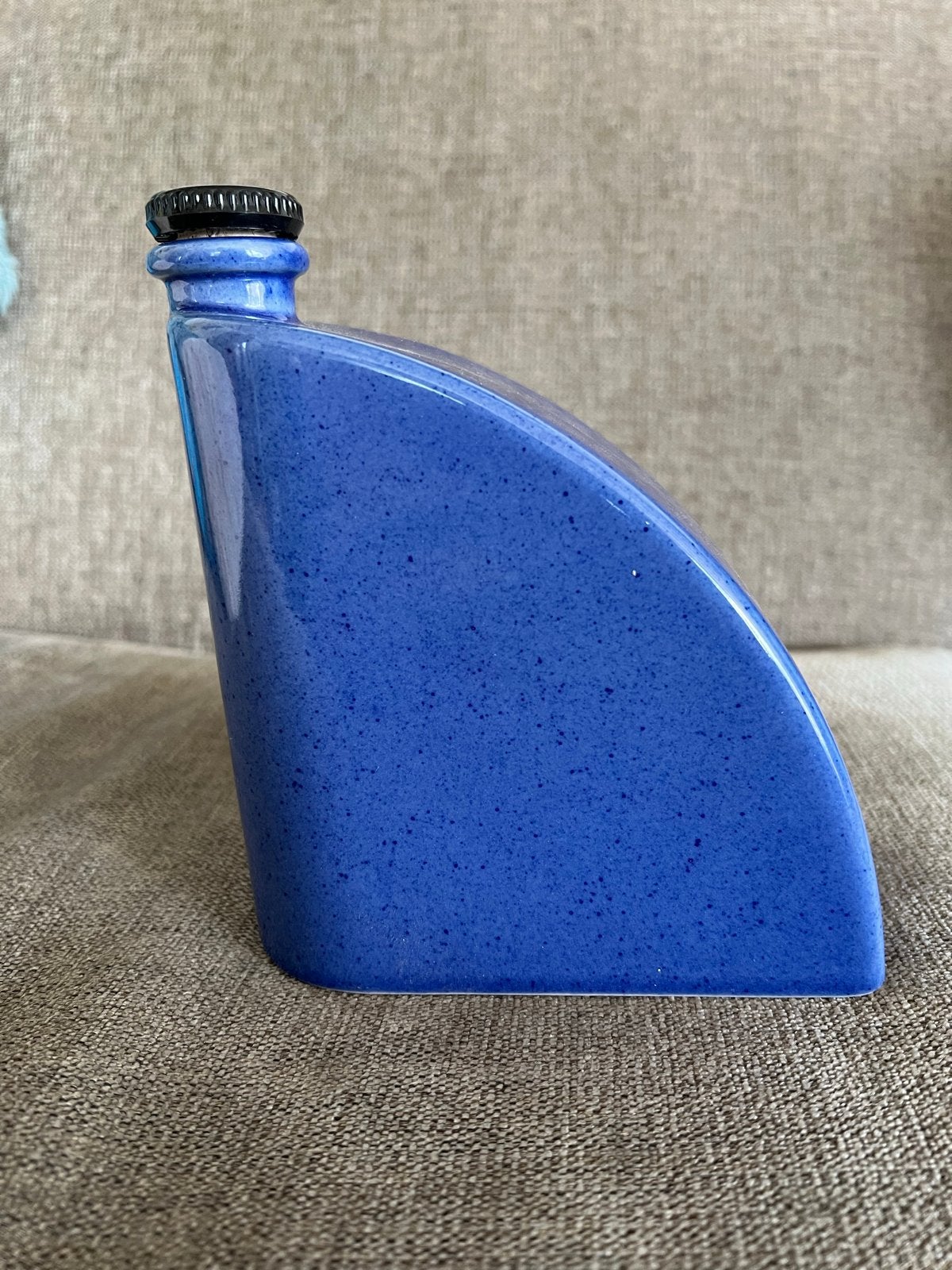 Jeneverkruikje blauw aardewerk Nationaal Jenever Museum, Ophalen of Verzenden