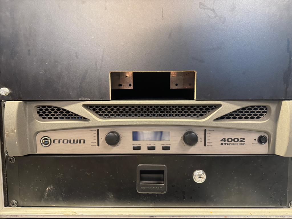 Crown xti4002 lees beschrijving!, Ophalen of Verzenden, 120 watt of meer, Overige merken