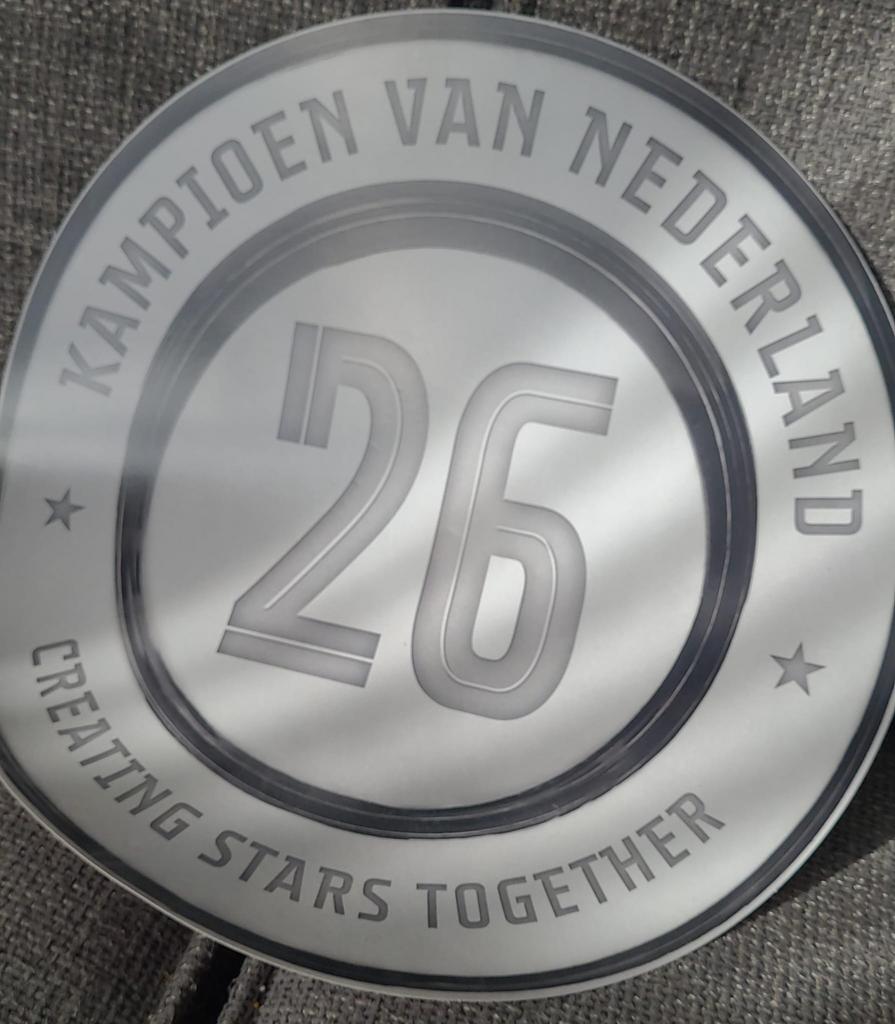 Kampioenschaal PSV 26e samen trots op PSV, Verzamelen, Ophalen of Verzenden, Gebruikt, PSV, Overige typen