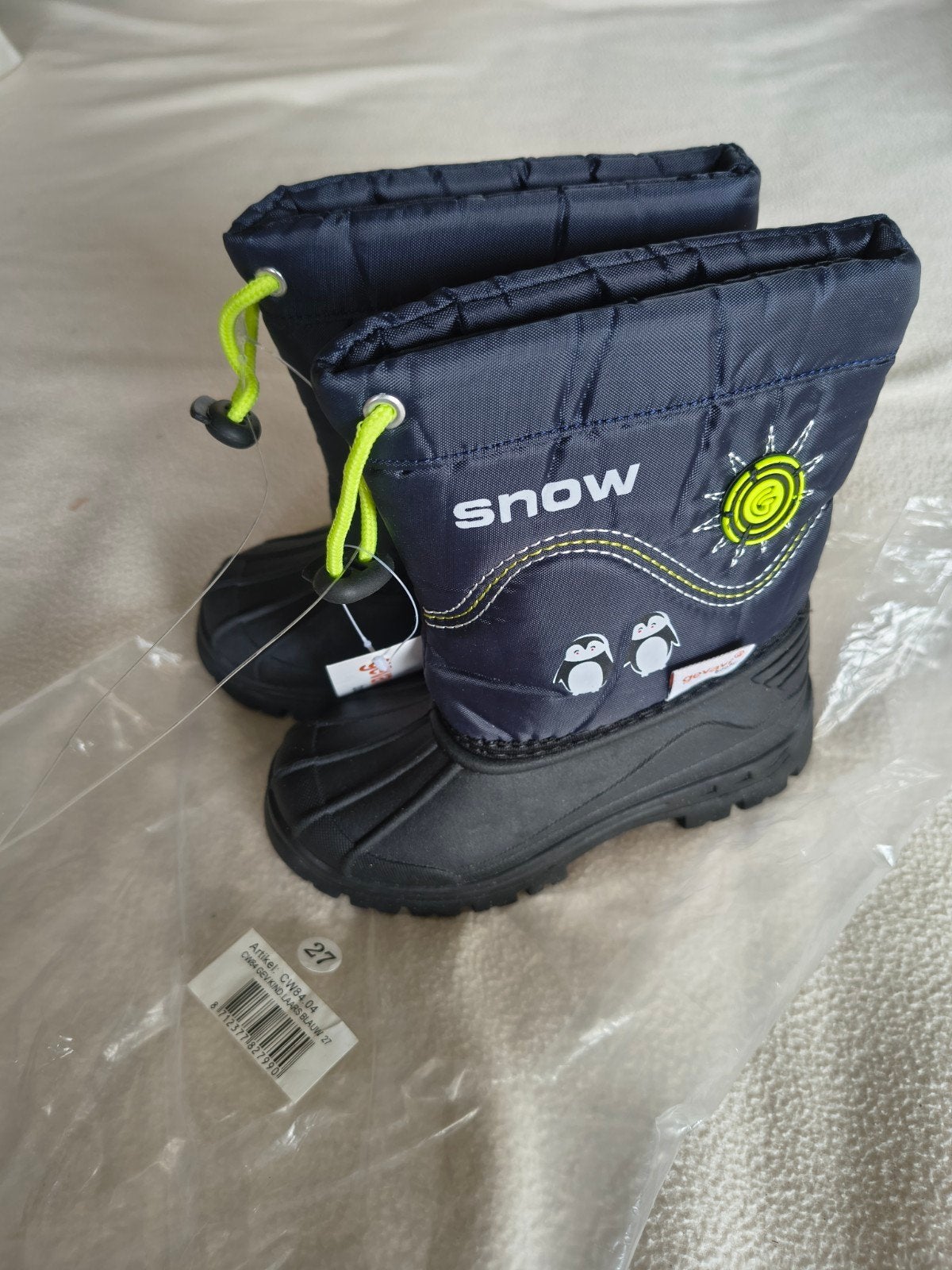 snowboots maat 27 nieuw, Jongen of Meisje, Nieuw, Ophalen of Verzenden, Laarzen
