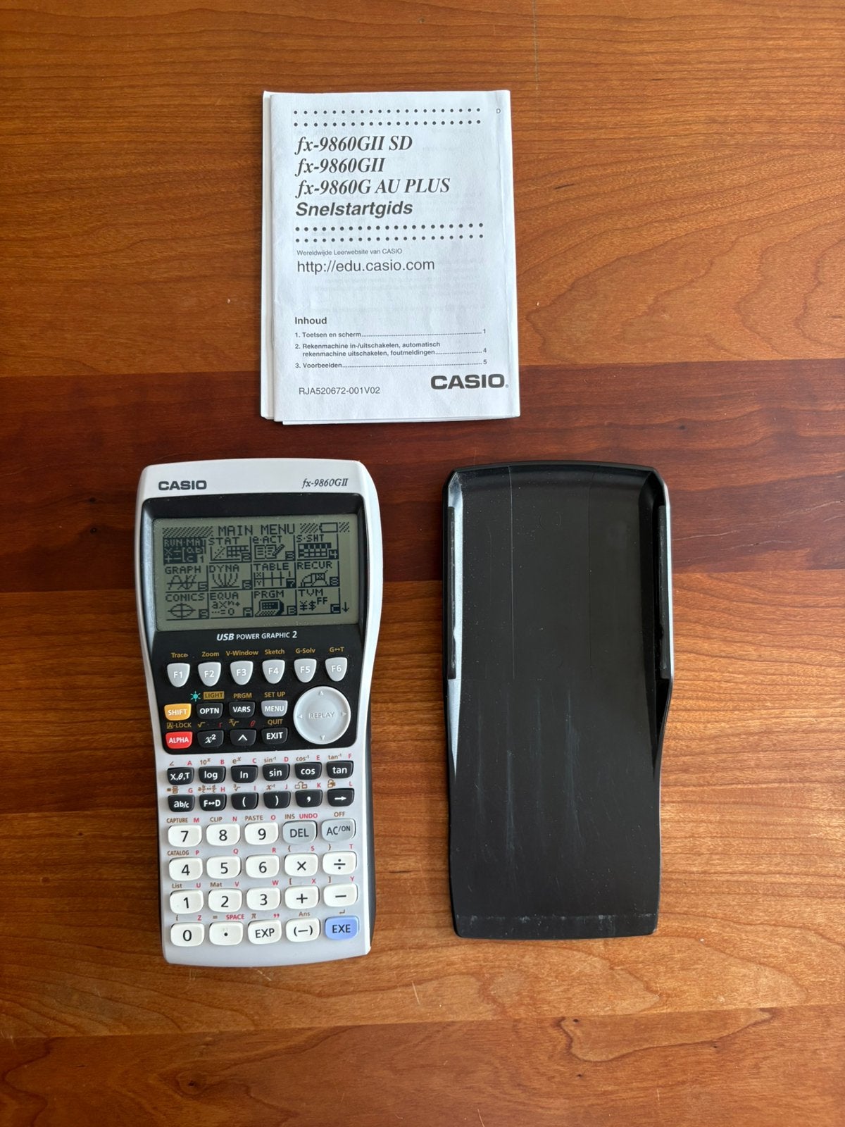 Casio fx-9860GII, Ophalen of Verzenden, Gebruikt